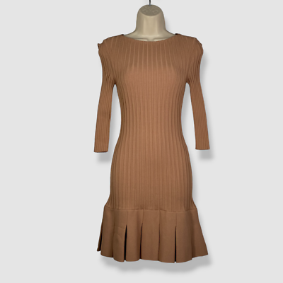 khaite beige dress KHAITE Yon Dress in Cream - Ivory Designer Dress main image 0
