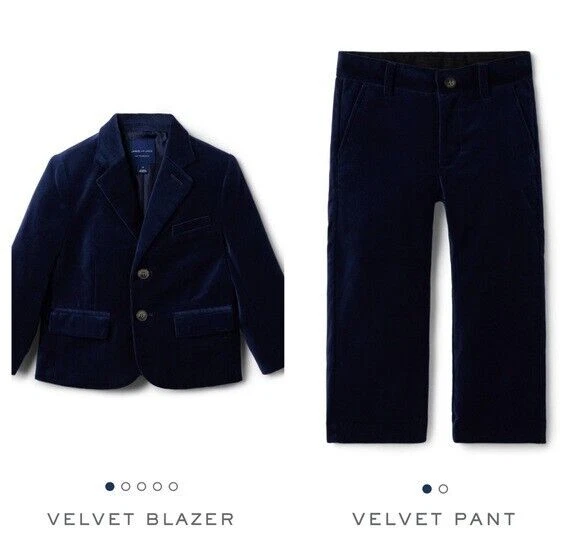 Janie and clearance jack velvet blazer