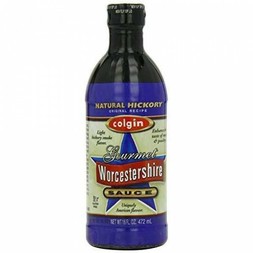 COLGIN HICKORY FLAVOUR WORCESTERSHIRE SAUCE LIQUID SMOKE VEGAN