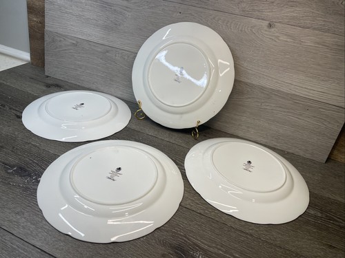 Wedgwood England BIANCA Williamsburg 11.25” Dinner Plate ~ Set Of 4 - Picture 9 of 10