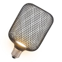LED Leuchtmittel E27 Ø 10 Cm Schwarz 2700 K 300 Lm Warmweiß KäFig Lampe Osram