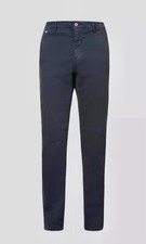 Image of Replay Men's Hyperflex Regular Fit Stretch Benni Trousers Chinos in Blue