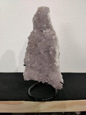 Amethyst Stufe 1,29 kg, 23cm, Metallständer, Edelsteine, Geode, Kristalle 