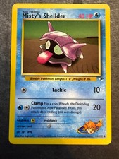 Pokemon Misty's Shellder (89/147) Gym Heroes MP