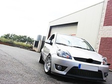 Fits Ford Fiesta 6 Cup Front Spoiler Lip Front Bumper Front Lip Fronta