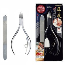 Green Bell Takumi No Waza G-1027 Stainless Steel Nail Nipper and File Set Japan