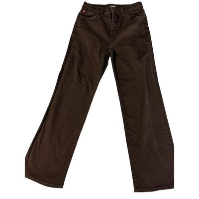 Hudson Women's Blue Jeans Size 25 Mid-Rise Bootcut Stretch Dark Wash Denim Pants