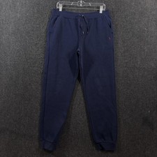 Polo Ralph Lauren Jogger Pants Boys XL 18-20 Navy Blue Fleece Elastic Waist