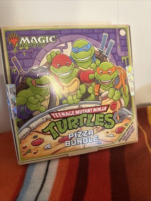 Magic The Gathering Teenage Mutant Ninja Turtles Pizza Bundle Neu & Sealed
