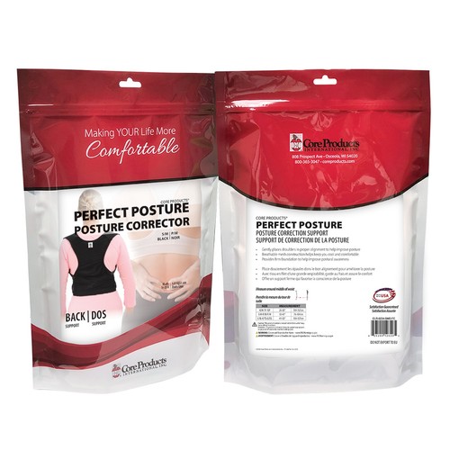 Core Products Perfect Posture Corrector, Fully Adjustable, Breathable Shoulder - Picture 8 of 31