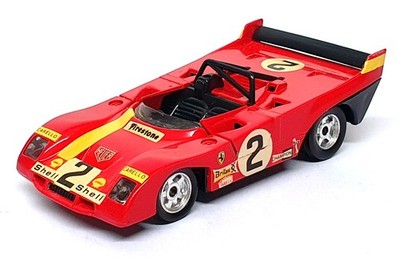 Norev Jet-Car Maßstab 1:43 Diecast 835 - Ferrari 008 Rennwagen #2 - rot