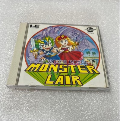 Wonder Boy III: Monster Lair PC Engine CD-ROM² Japanese Import Action Game