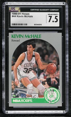 1990-91 NBA Hoops Kevin McHale #44 CGC 7.5 HOF