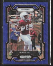 Jaheim Bell 2024 Panini Prizm Draft Picks #160 Blue Wave /249 Seminoles