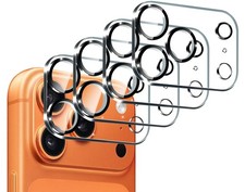 ivoler 4-Pack Camera Lens Protector for iPhone 17 Pro Max 6.9'', Transparent