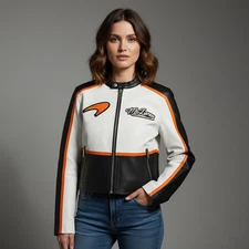 Formula 1 McLaren Jacket | F1 Leather Coat for Fans