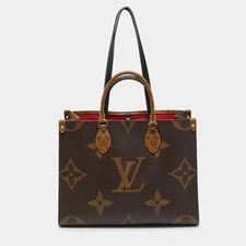 Louis Vuitton OnTheGo MM Reverse Monogram Canvas Giant Bag