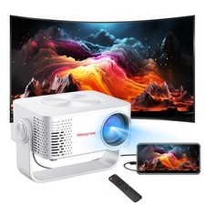 7000 Lumen LED Projector HD 1080p Mini Home Theater Auto Keystone HDMI USB AUX