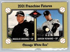 2001 Fleer Platinum #479 Magglio Ordonez / Aaron Rowand MLB White Sox