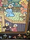 Hand-Painted Mughal Darbar Court Scene Miniature Painting on Canvas 11x8” — photo 4