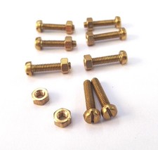 Expo Brass BA Nuts and Bolts - 8ba Counter Sunk