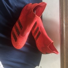 Adidas Predator Freak 3 FG Demonscale Men's Solar Red Sz 8 US Soccer Cleats