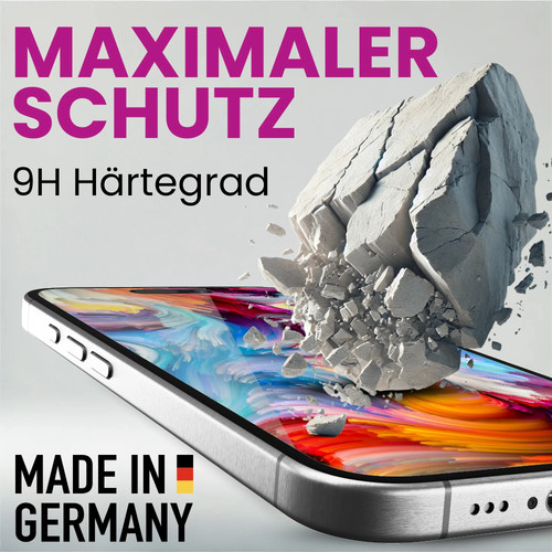 atFoliX Glasfolie für ZTE K1 Pro Panzerfolie 9H Schutzpanzer Displayschutzfolie - 第 2/8 張圖片
