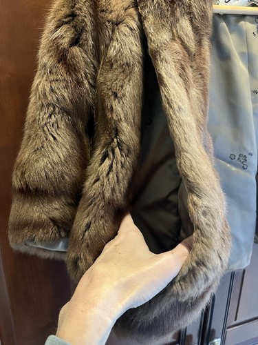 Evans Chicago Mink Fur Stole Shawl Wrap Women - S/M - Picture 10 of 14