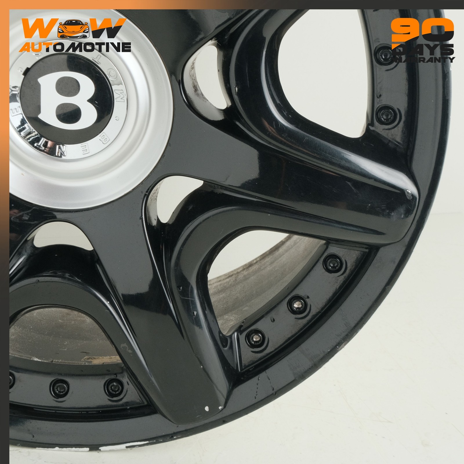 Bentley Continental GT Speed 2009-2013 Front Wheel Black
