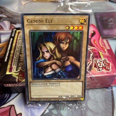 Yu-Gi-Oh! Gemini Elf Ultra Rare Limited Edition Promo LART-EN039 SEALED