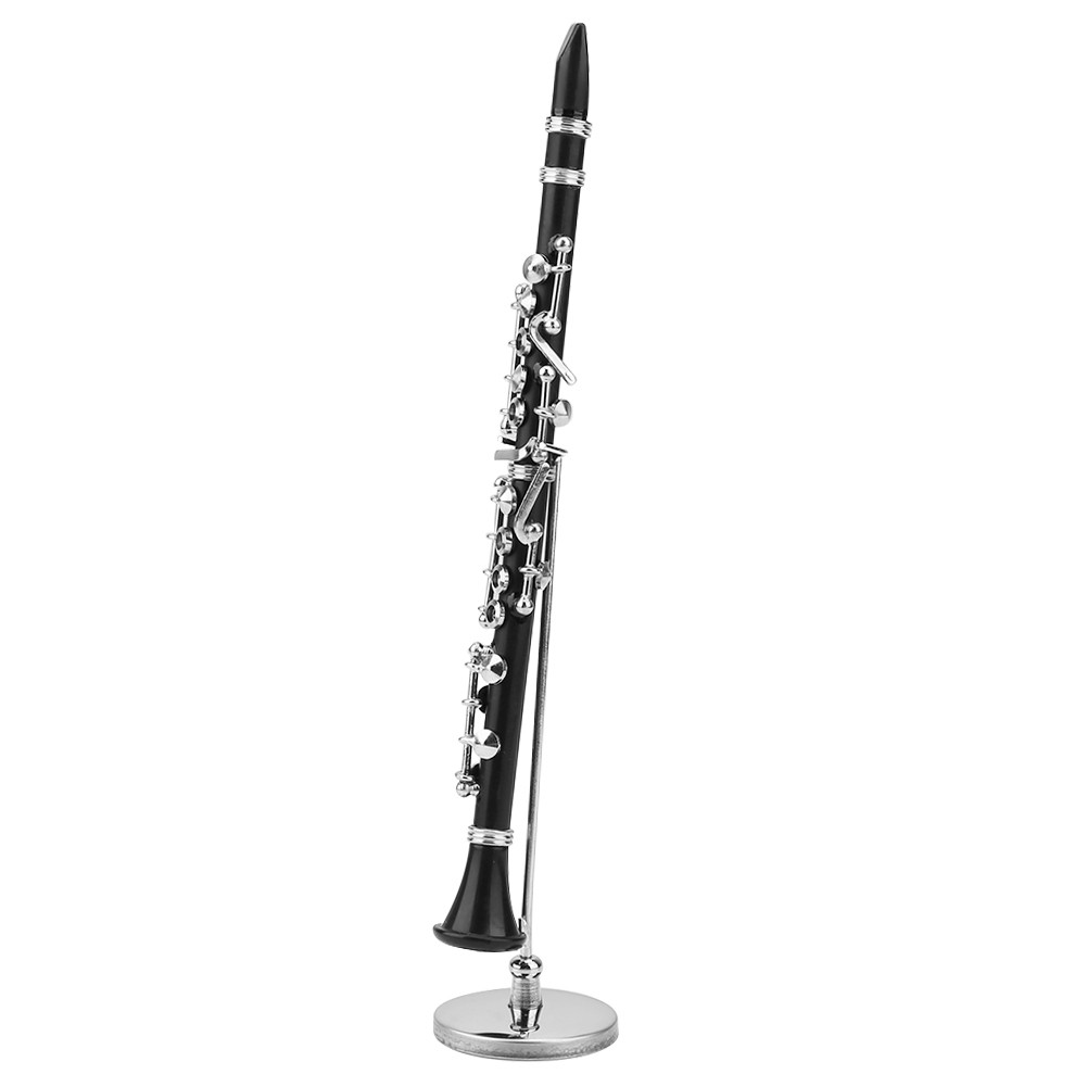 16cm Clarinet Model Elegant Display Decoration For Music Lovers