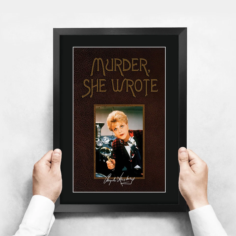 Murder, She Wrote (1984) Angela Lansbury Printed Gifts Signed Poster for TV Fans - Image 3 of 4