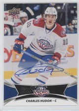 2016-17 Upper Deck AHL Auto SP Charles Hudon #112 Auto 0p0t