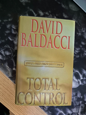 David Baldacci TOTAL CONTROL 1st Edition Hardback 1997 Thriller Novel