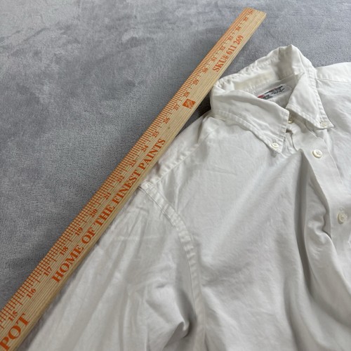 Turnbull & Asser Oxford Shirt Mens 16 L Long Sleeve Button Down Barrel Cuff OCBD - Picture 8 of 10