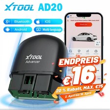 2026 XTOOL AD20 OBD2 Diagnosegerät BT Scanne...