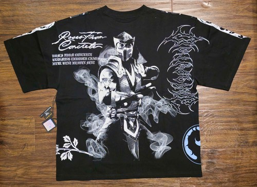 CIVIL REGIME x MORTAL KOMBAT SUB-ZERO 199X SIDE BY SIDE TEE Medium | Large | M L