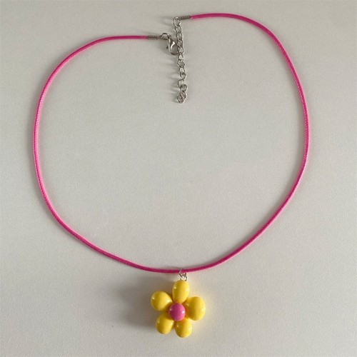 Versatile Flower Necklace Retro Pastoral Style Sweater Chain Jewelry - Picture 19 of 22