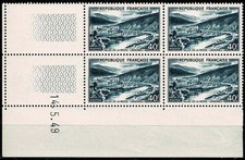 FRANCE 1949  VALLEE DE LA MEUSE   Bloc YT  n° 842A Neuf ★★ luxe /MNH CD 14.5.49