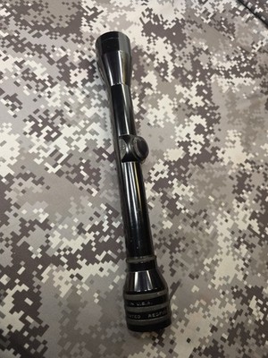 VINTAGE REDFIELD GLOSS 4X RIFLE SCOPE GERMAN POST RETICLE HARD TO FIND!