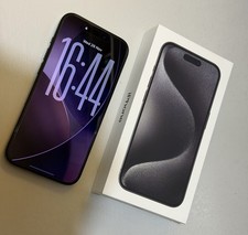 iphone 15 pro 256gb Black Titanium