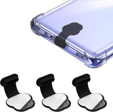 3 Packs USB C Dust Plug for Phone USB Type C Port Silicone Dust Cover Cap Cloud