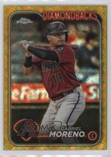 2024 Topps Chrome Logofractor Edition Gold Refractor /50 Gabriel Moreno #21 12kh