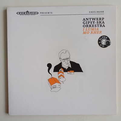 J NM/EX 12'' LP Antwerp Gipsy Ska Orkestra    I Lumia Mo Kher NL 2011 Excelsior