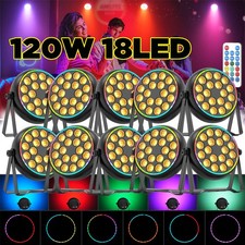 120W 18LED PAR Light RGBW Stage Bar Wash Lighting DMX DJ Disco Party Show Light