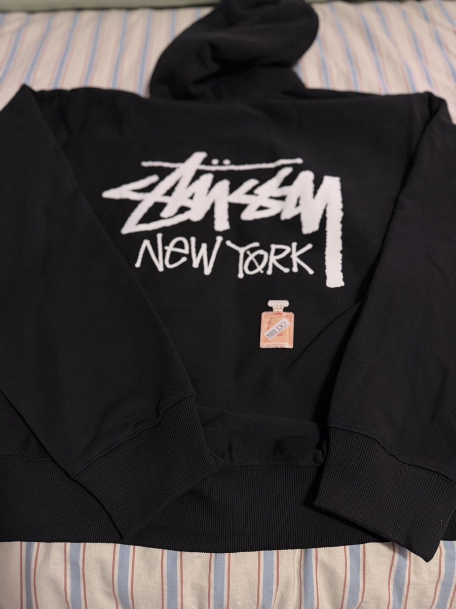 Size XL Stussy New York Chapter Zip up - Hoodie Black Extra Large