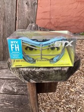STX Rookie Lacrosse/Field Hockey Goggles , Mask, Eye Protective Gear blue grey