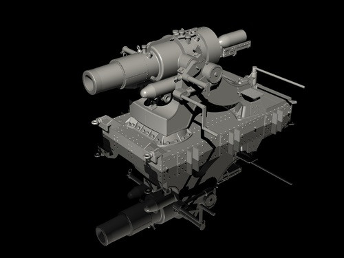 Cmk 129-Ra057 - 1:35 Austro-Hungarian Wwi 24Cm Mortar M.98 - New