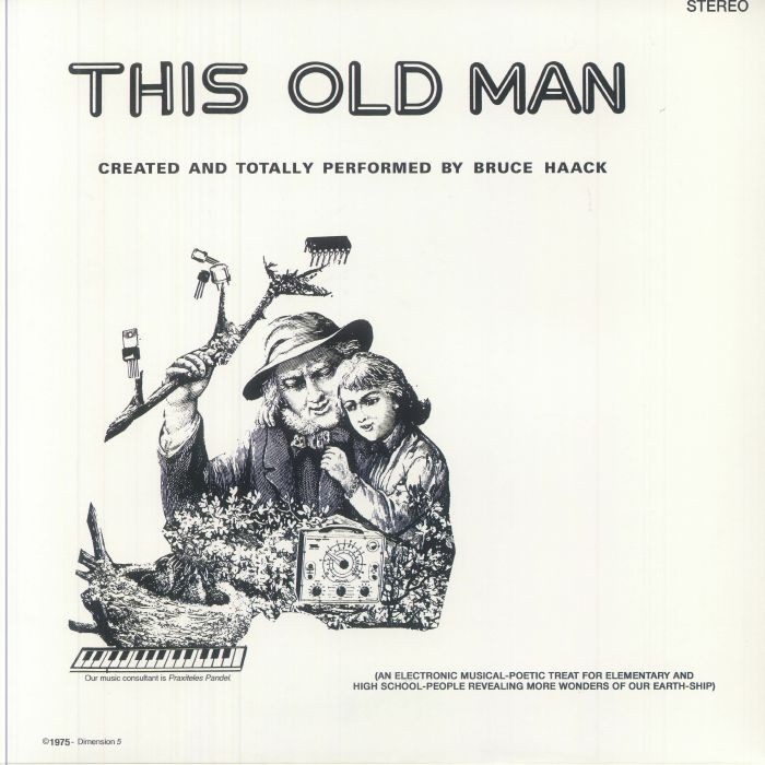 HAACK, Bruce - This Old Man - Vinyl (limited clear vinyl LP)