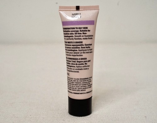 Mary Kay Timewise Matte Wear AVORIO 7 fondotinta liquido 038756 senza scatola NOS - Foto 2 di 4